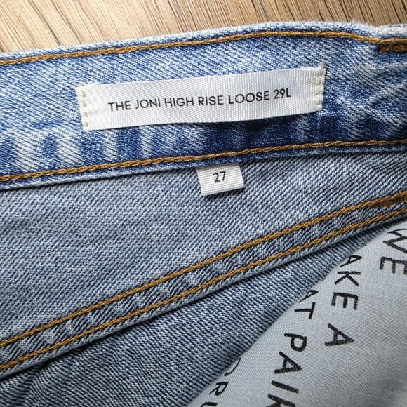 Denim Forum The Joni High Rise Loose 29L - Size 27 - Retail $128 - Picture 2 of 4